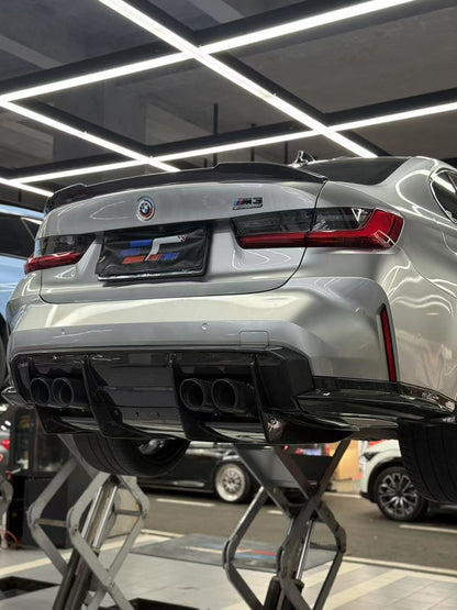 BMW G80 M3/G82 M4 RS Style Dry Carbon 7 Piece Diffuser Set