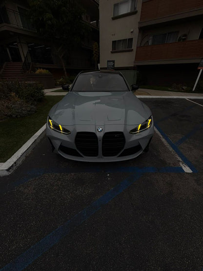 BMW G80/G82 LCI style dual color headlights