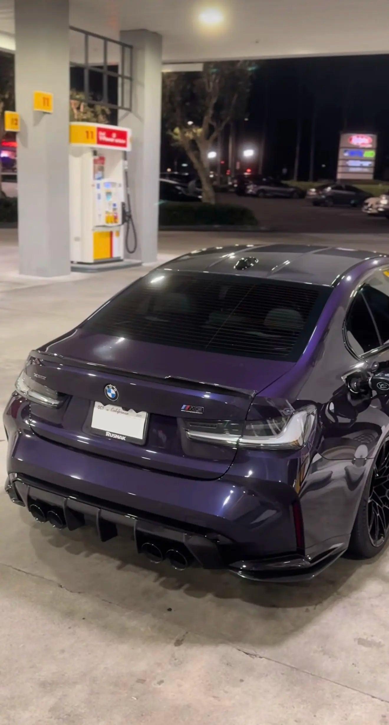 BMW G80 M3 clear taillight