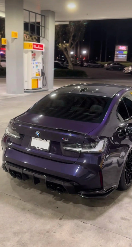 BMW G80 M3 clear taillight