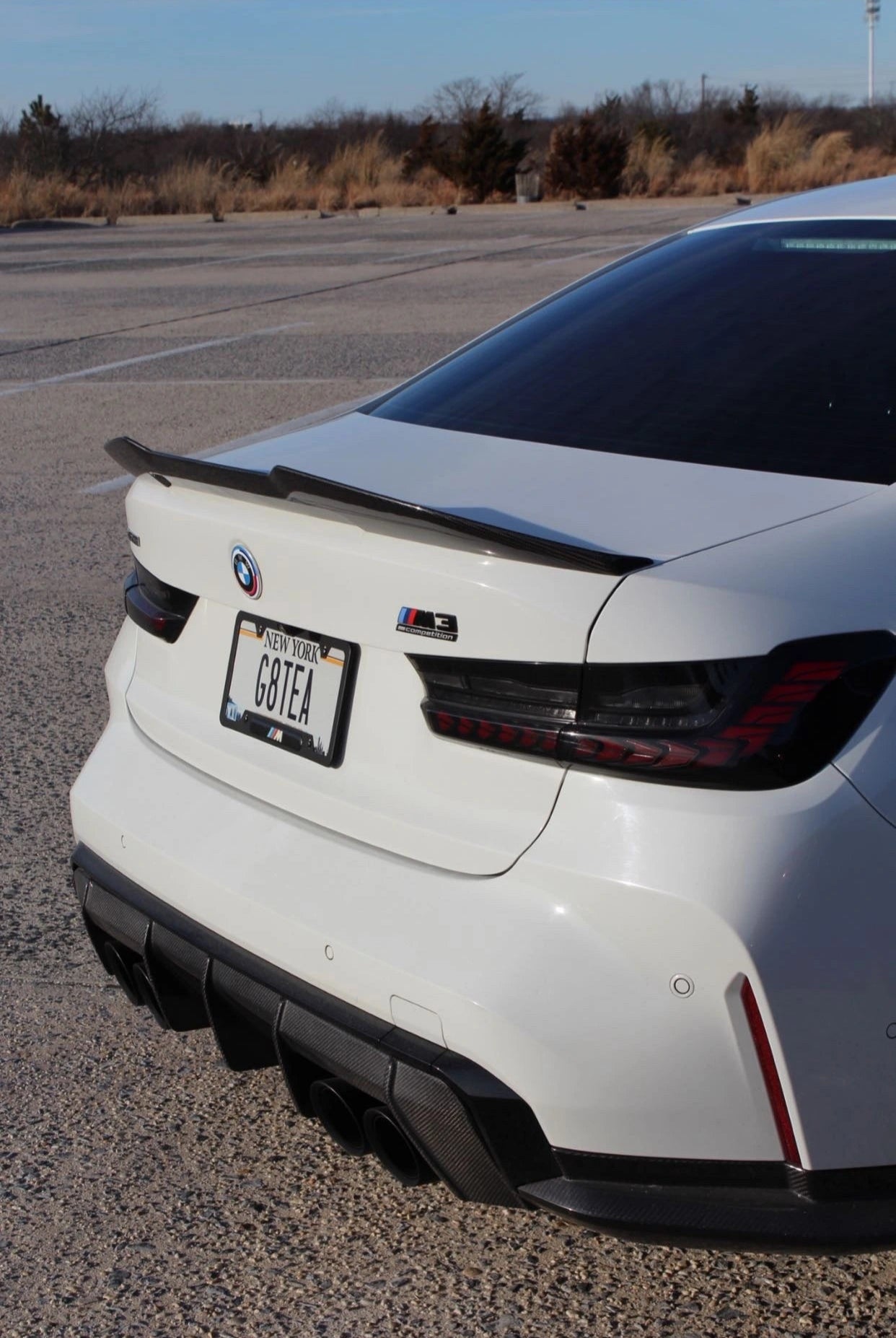 G80 M3/G82 M4 OEM style carbon rear diffuser - exodus carbon