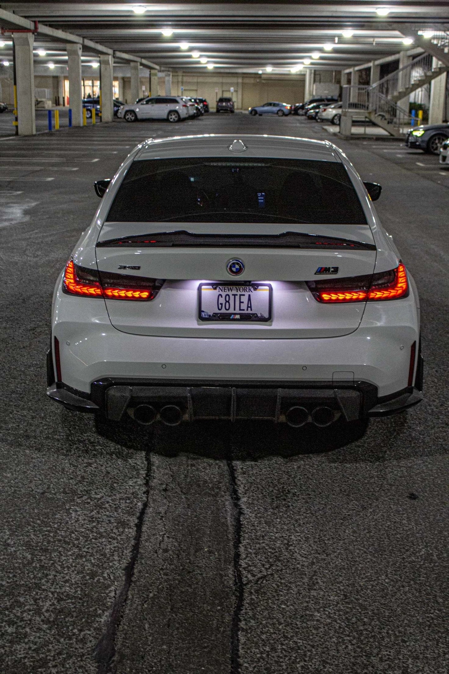 G80 M3/G82 M4 OEM style carbon rear diffuser - exodus carbon