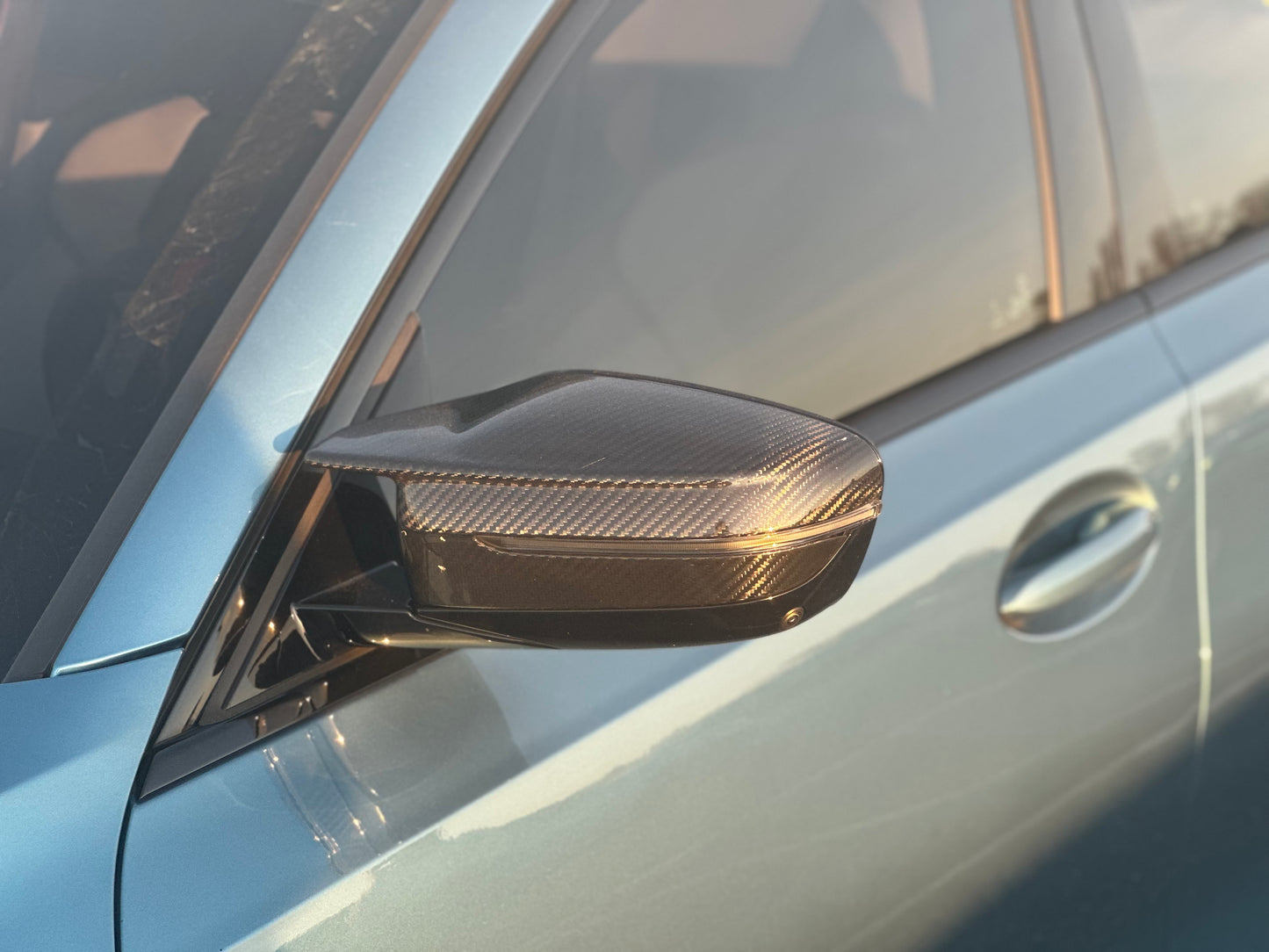 G80/G82 Wet Carbon mirror covers
