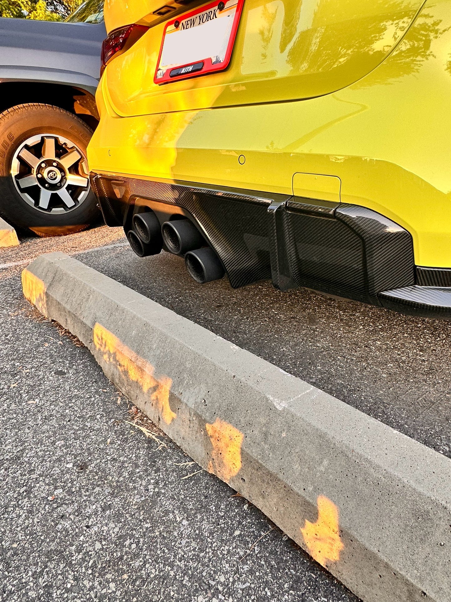 G80 M3/ G82 M4 Dry Carbon mp style rear diffuser