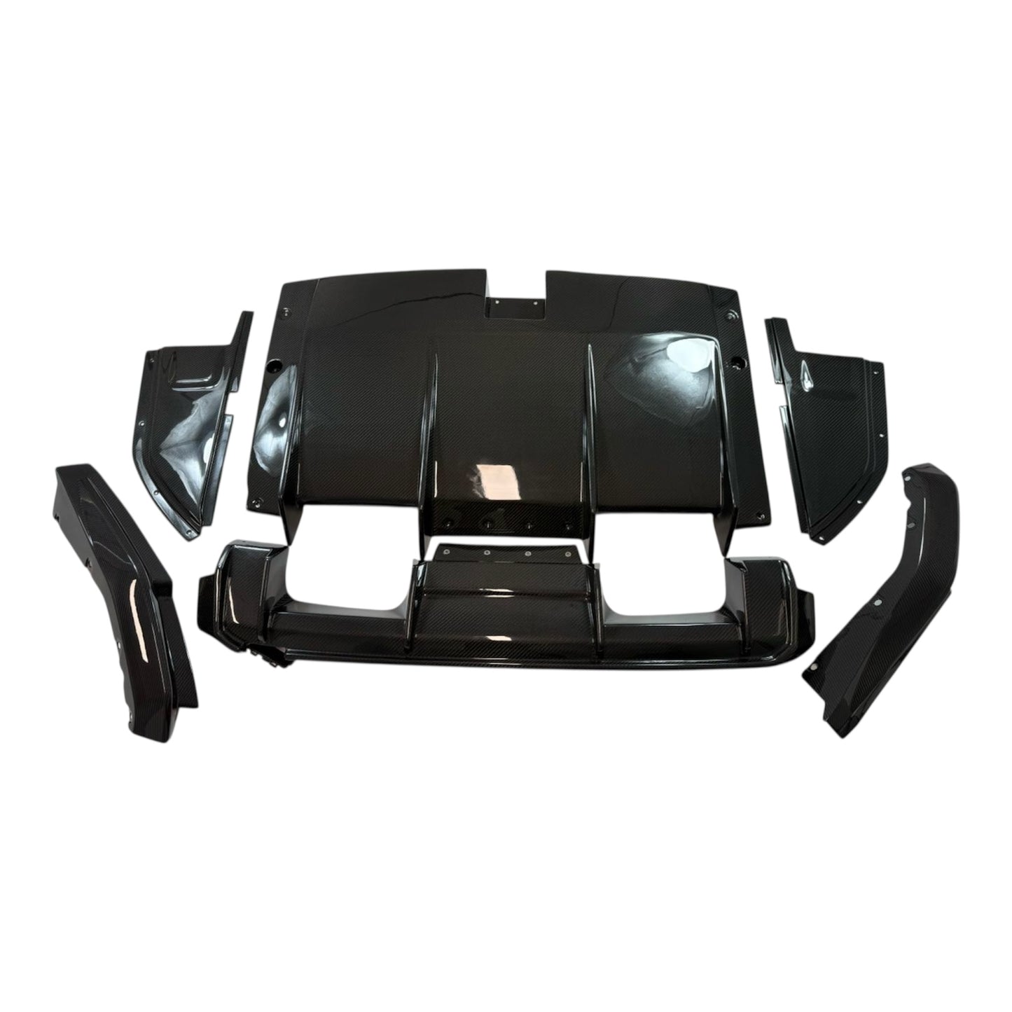 BMW G80 M3/G82 M4 RS Style Dry Carbon 7 Piece Diffuser Set
